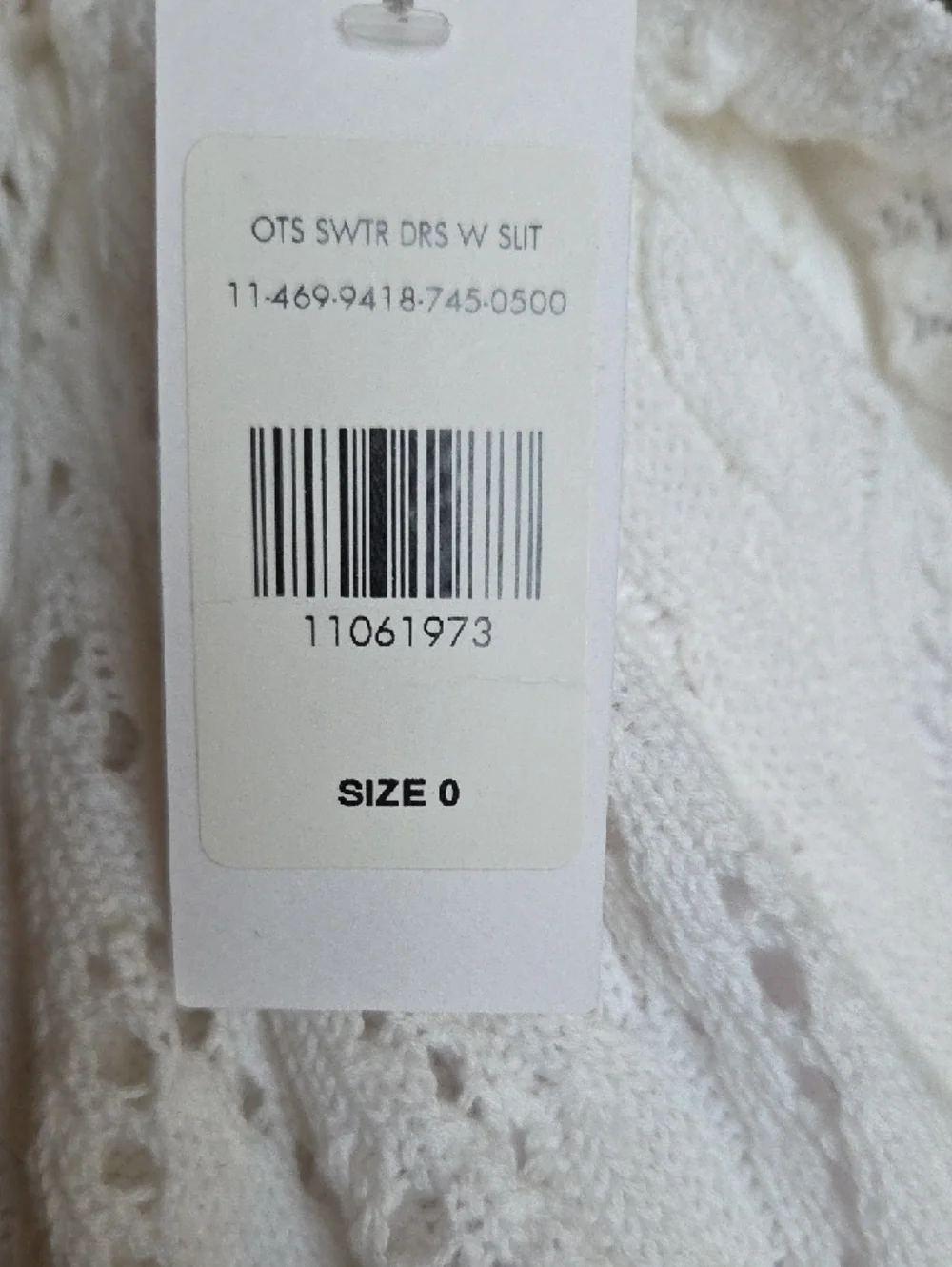 Fashion to Figure White Off-Shoulder Crochet Boho Maxi Dress‎